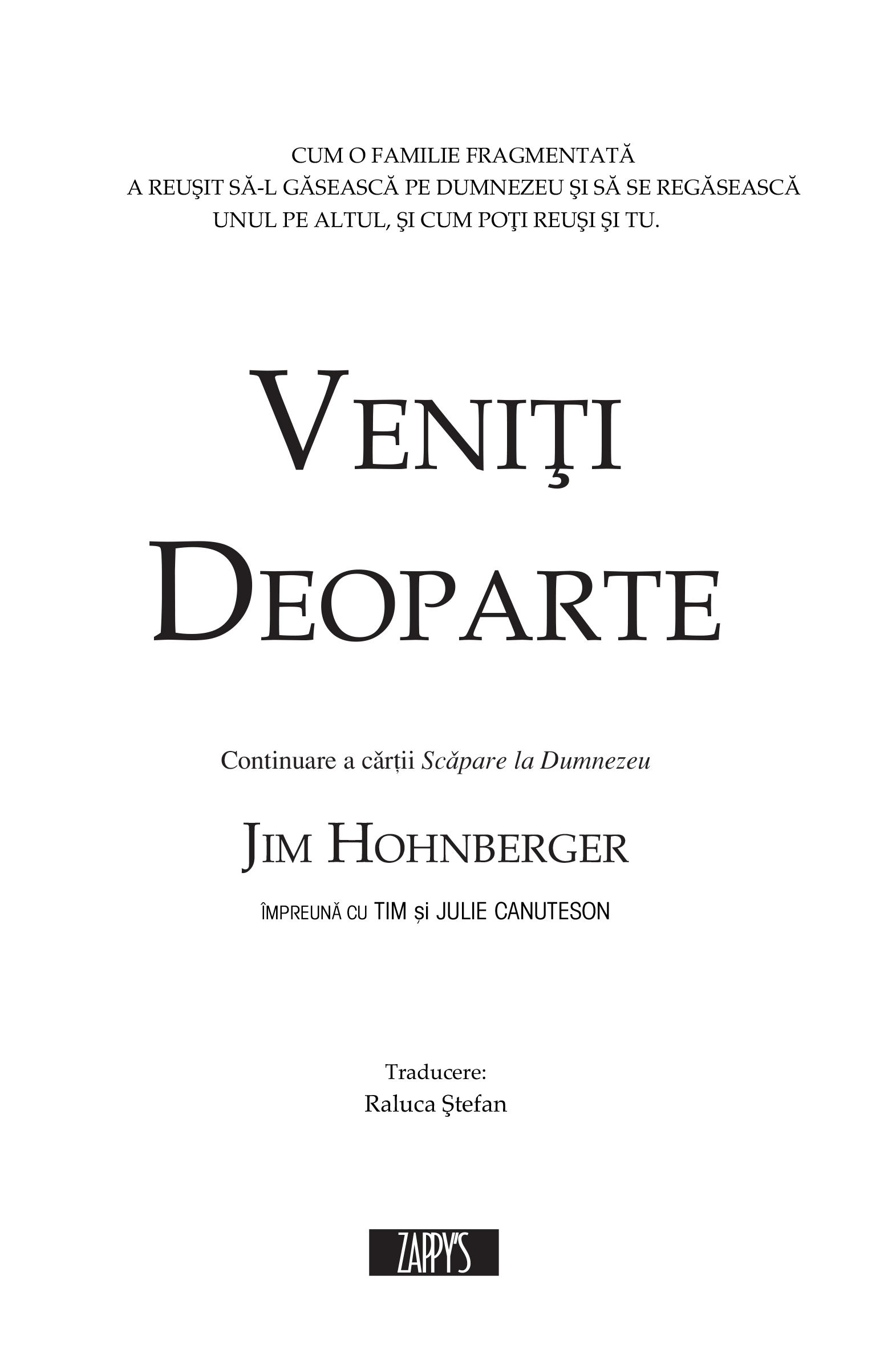 Veniţi deoparte